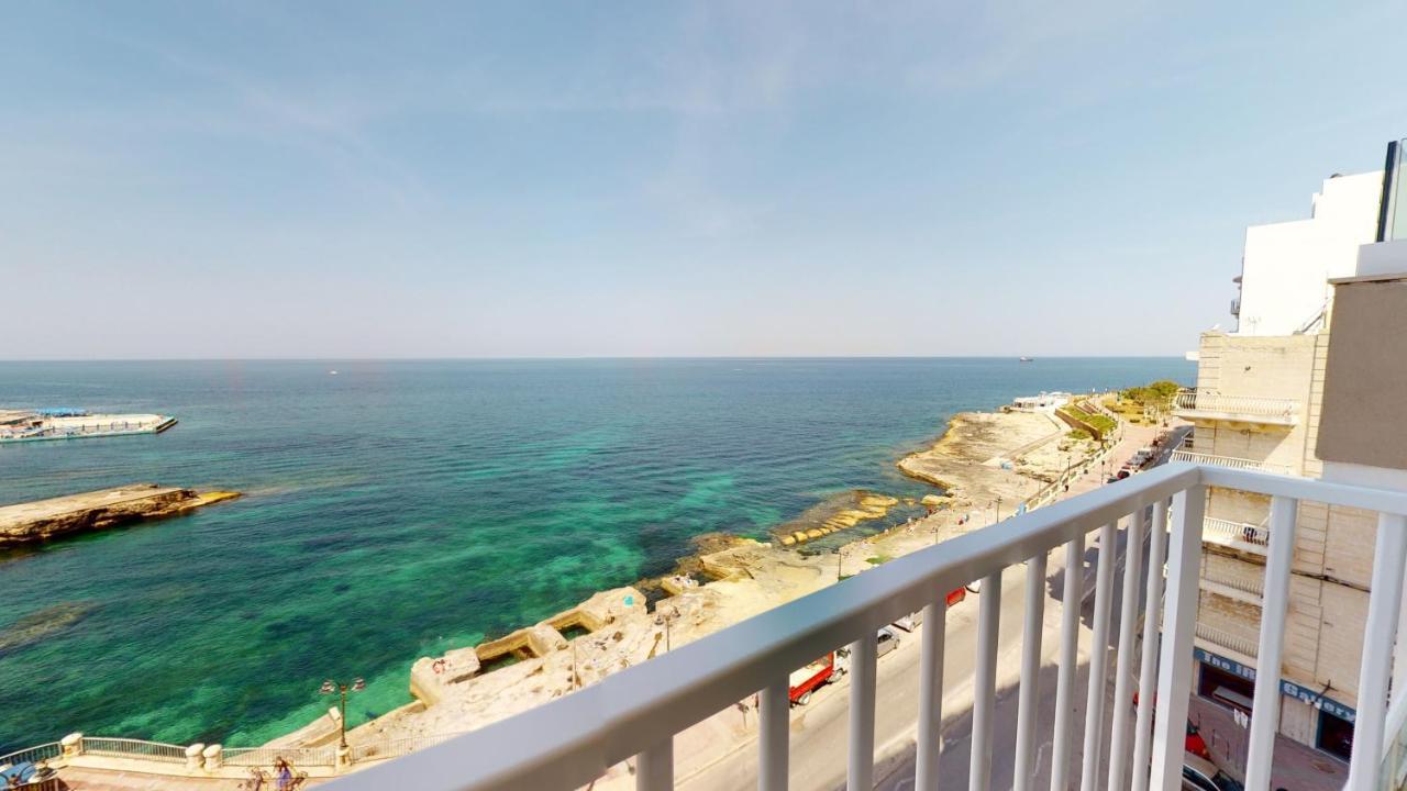 6Th Floor Seafront Apartment With Open Sea Views Sliema Luaran gambar
